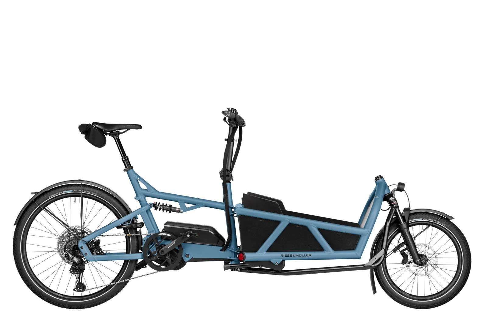Riese & Müller Load5 60 touring in arctic.