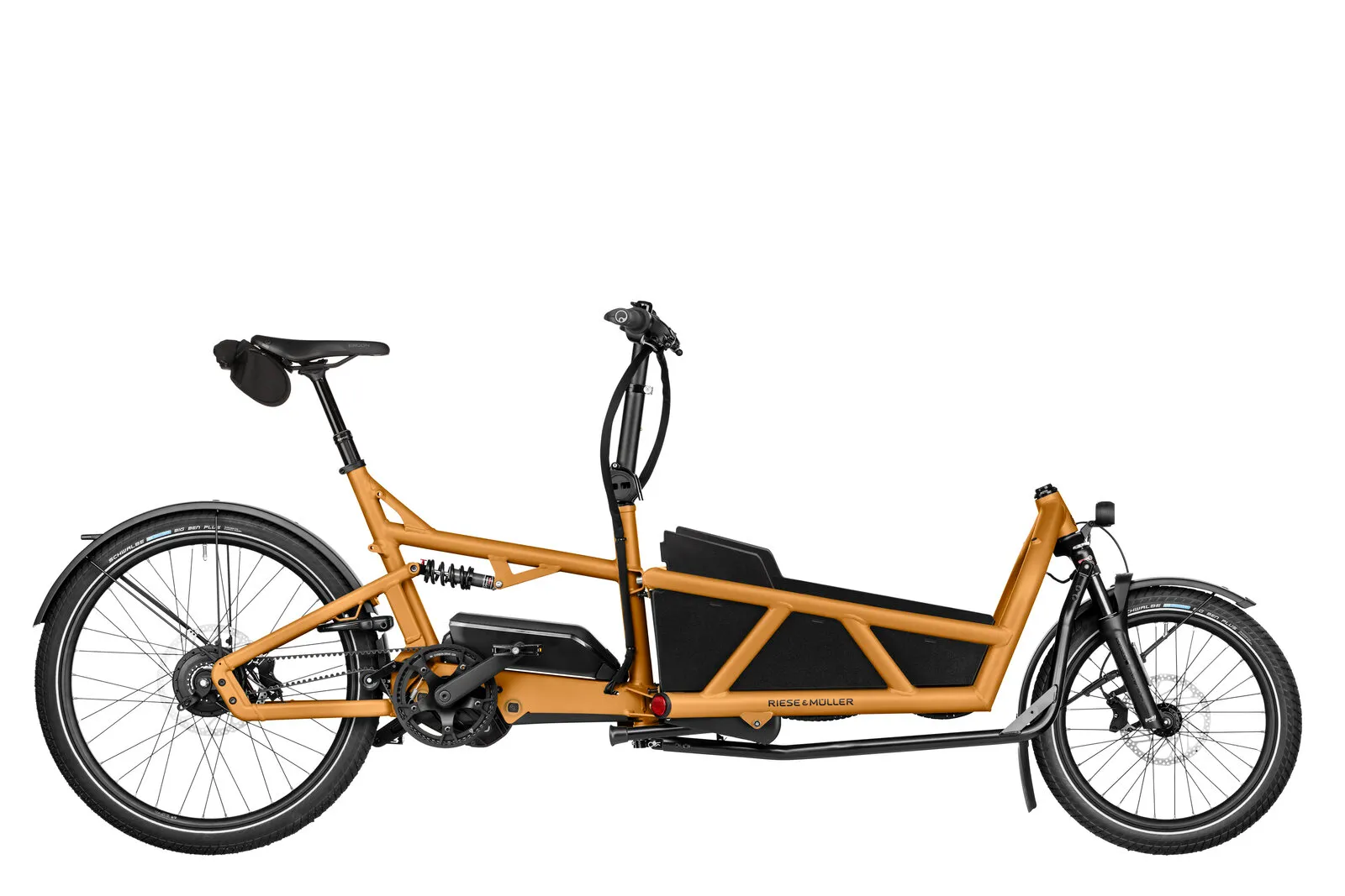 Riese & Müller Load5 60 vario in peanut matt.