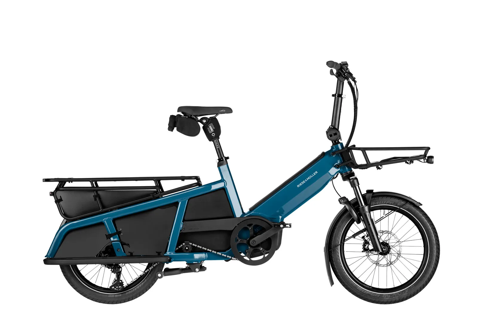 Riese & Müller Multitinker2 touring in petrol/black.