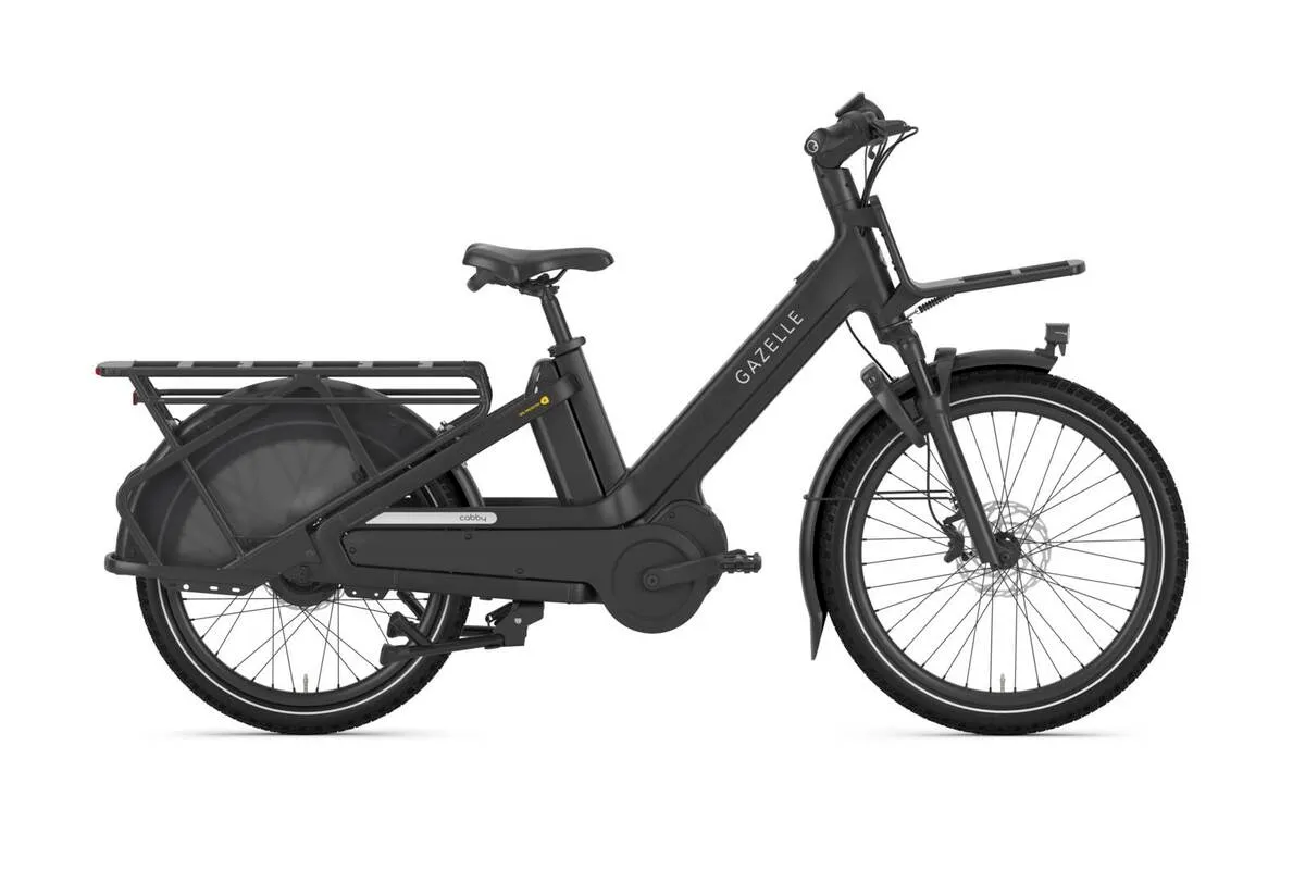 Gazelle Cabby C380 in black matte