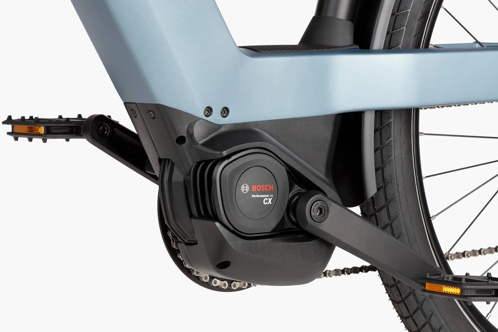 The Nevo5 in action on a scenic route.