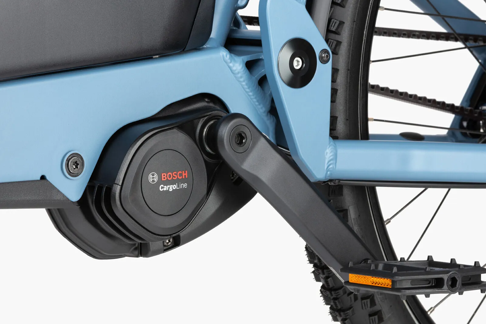 Close-up of the Load5 60 Bosch Cargo Line motor.