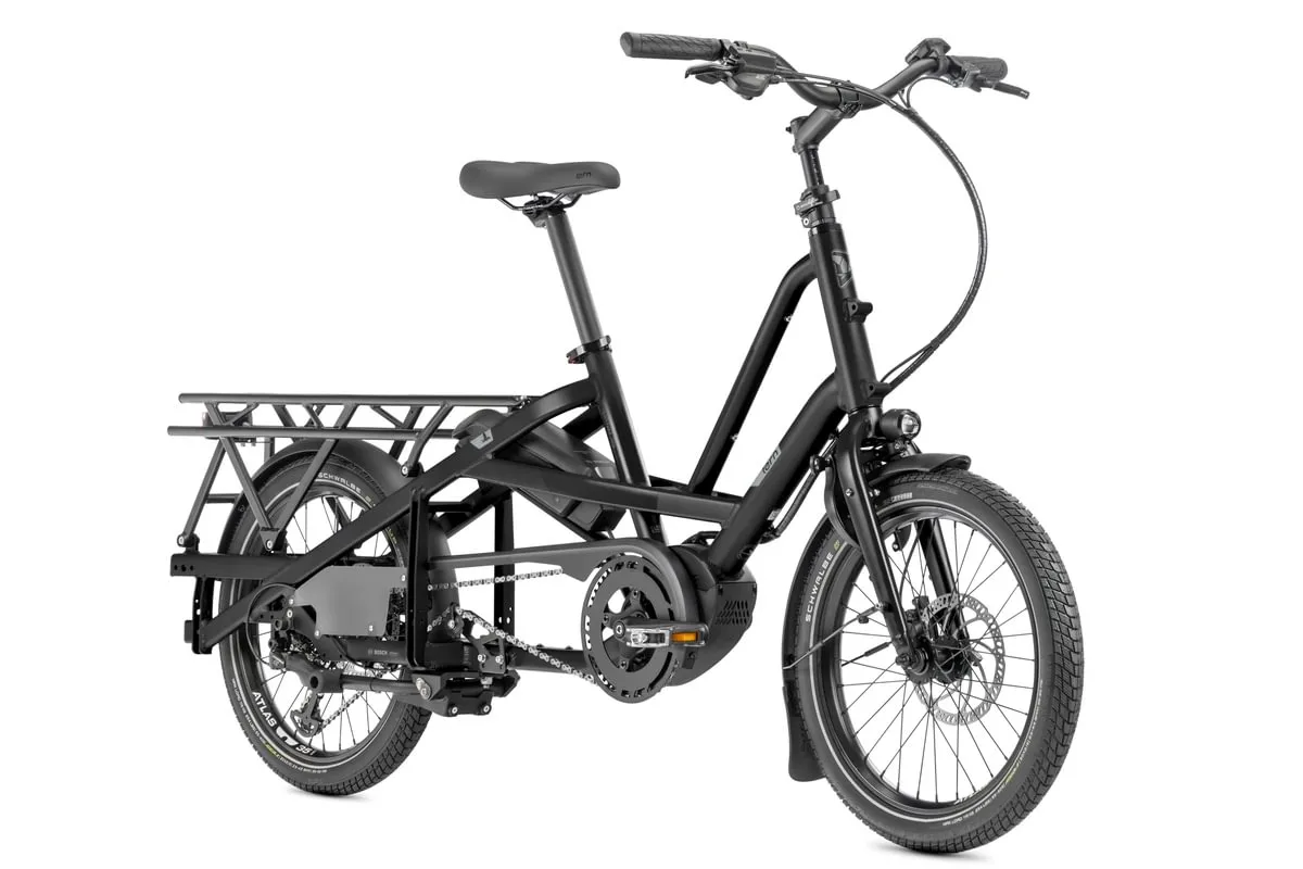 Black Tern Quick Haul Long e-bike from side view