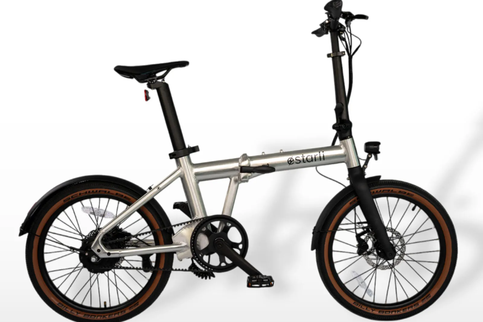 Estarli e20.X in UFO finish with tan wall gravel tyres.