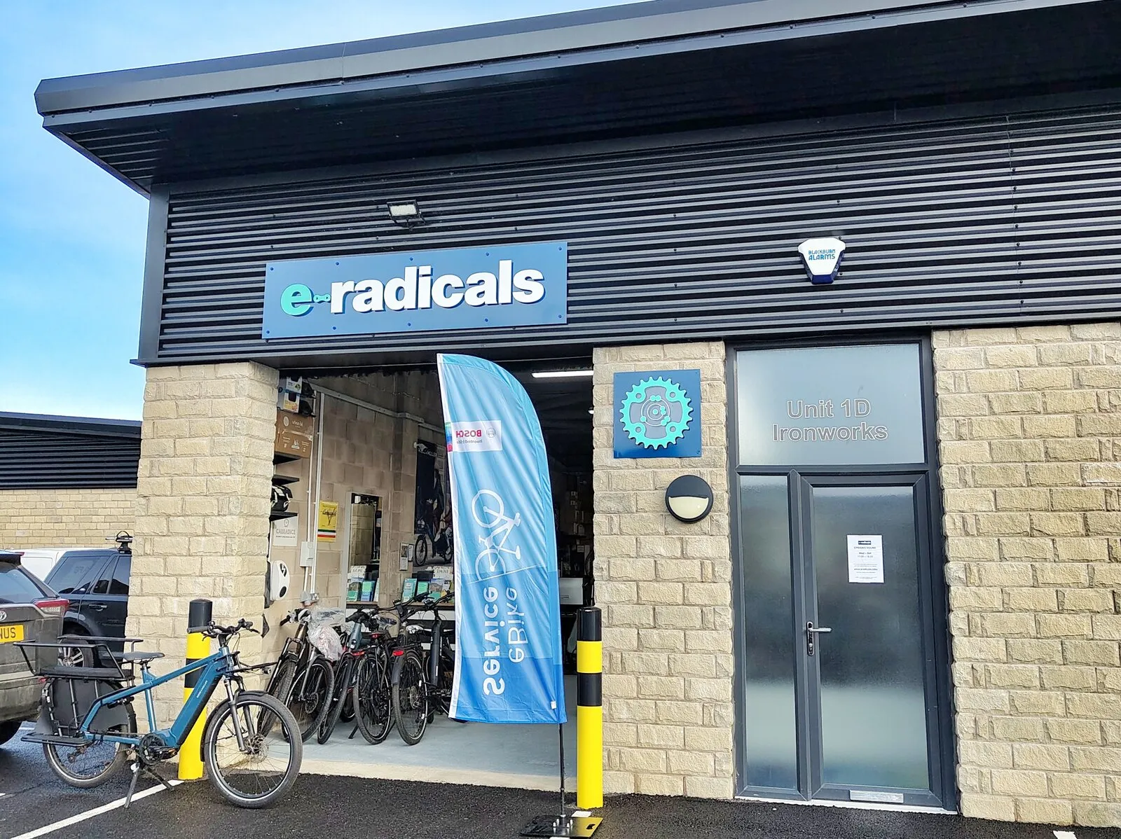 The new E-Radicals shop in Carnforth