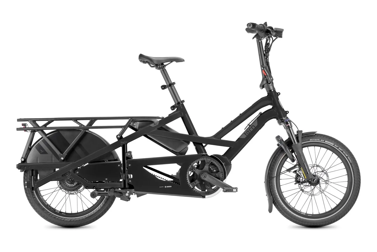 A Tern GSD P00 in satin black.