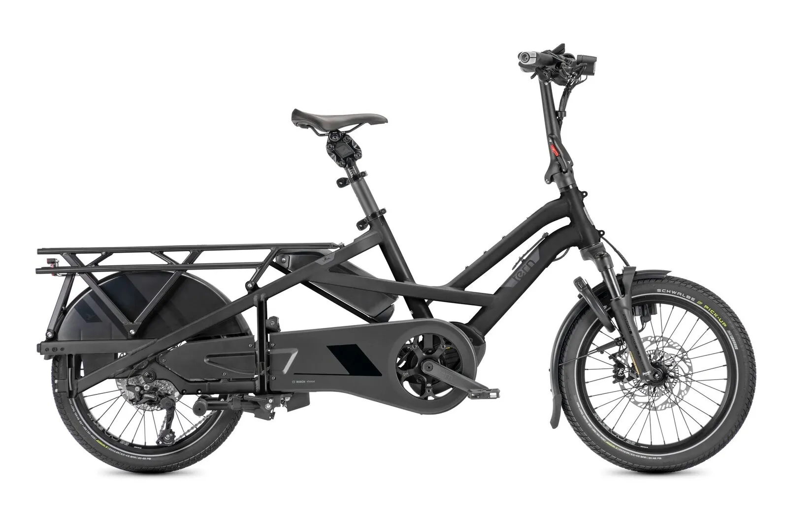 A Tern GSD S10 in satin black.
